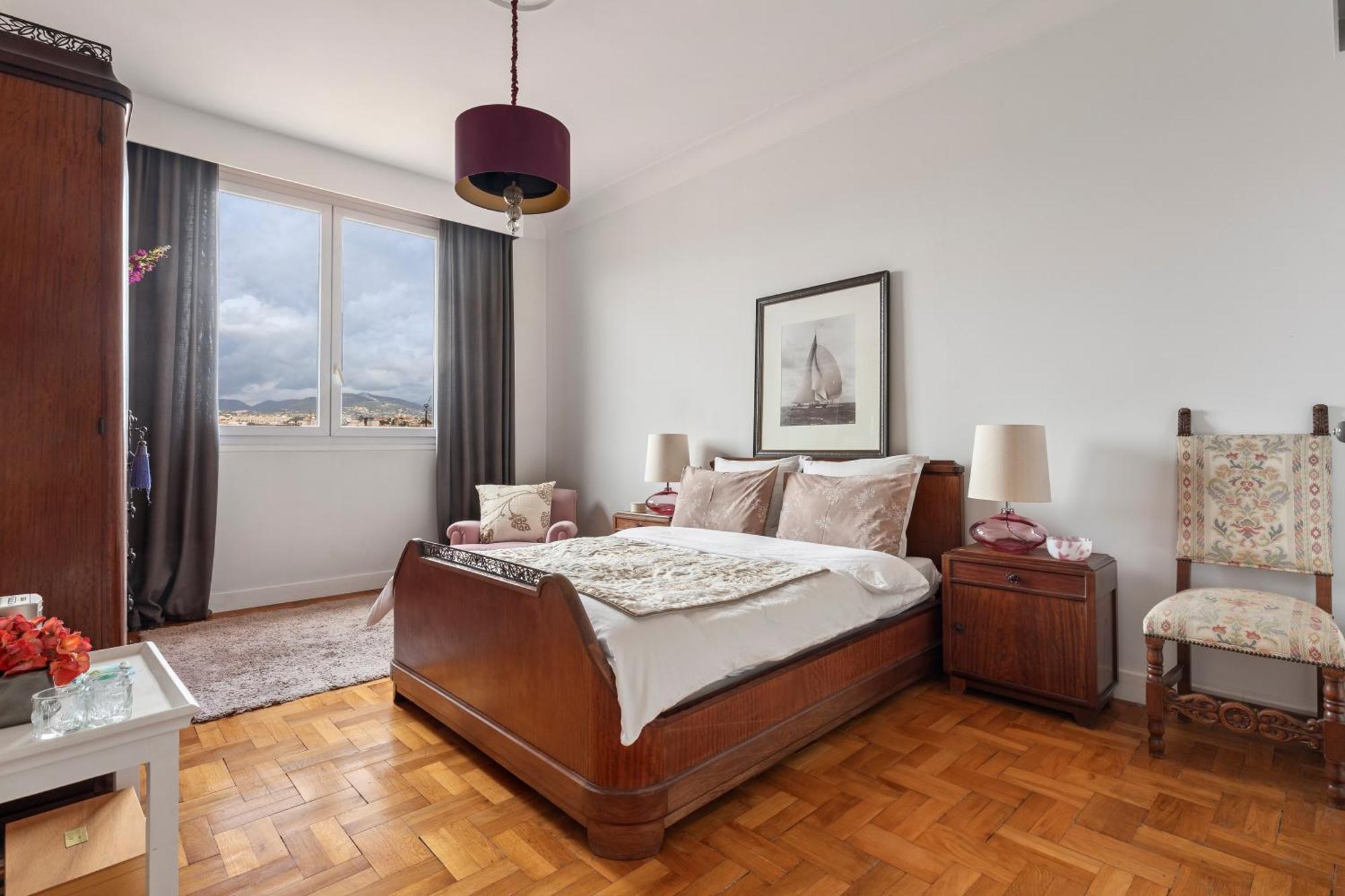 Unique Sea View Apartment, Center, 100M2 Ница Екстериор снимка
