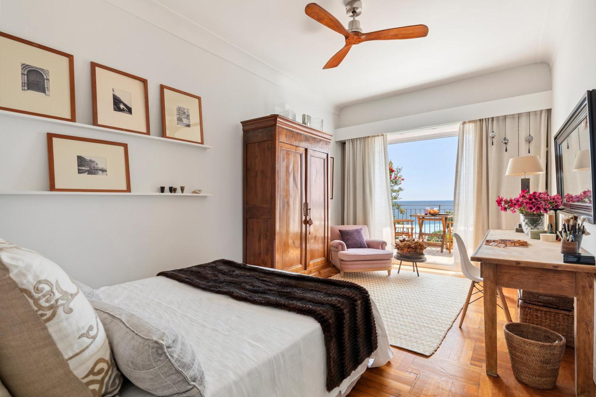 Unique Sea View Apartment, Center, 100M2 Ница Екстериор снимка